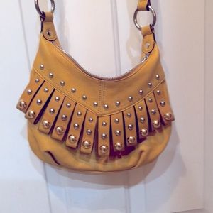 B Makosky soft leather handbag